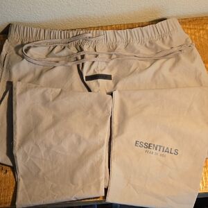 Men's Essentials Fear Of God Tan Pants